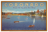 Coronado Beach Affiches par Kerne Erickson