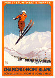 Chamonix, Mont Blanc Prints by Alo (Charles-Jean Hallo) 