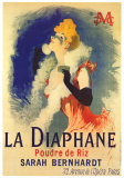 Diaphane-Werbung Poster von Jules Chéret