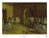 Dance Foyer at the Opera Posters por Edgar Degas Dance Foyer at the Opera Posters por Edgar Degas