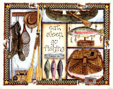 Eat, Sleep, Go Fishing Poster av Reed Baxter