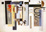 Two Green Points  Poster by Wassily Kandinsky