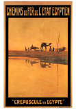Crepuscule En Eqypte Prints by M. Tamplough