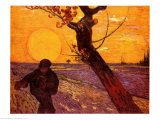 The Sower, c.1888 Affischer av Vincent van Gogh