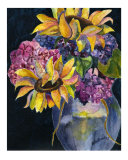 Flowers to Brighten the Day  3 Giclee Print by Samantha Hallenus
