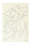Fleur Serigrafi af Henri Matisse
