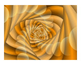 Gold Giclee Print by Vicky Brago-Mitchell