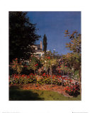 Jardin en fleurs Art par Claude Monet