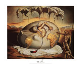 Geopoliticus Poster von Salvador Dalí