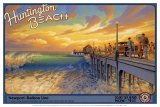Huntington Beach Affiches par Kerne Erickson