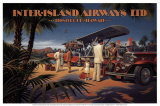 Liaison Honolulu - Hawaii Affiche par Kerne Erickson