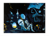 Idylle Atomique Posters par Salvador Dalí