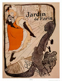 Henri de Toulouse-Lautrec - Jardin de Paris Plakát Henri de Toulouse-Lautrec - Jardin de Paris Plakát