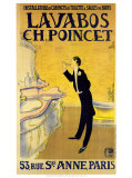 Waschbecken "Ch. Poincet" Poster