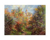 Jardin de Bordighera Posters par Claude Monet