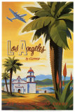 Los Angeles med Clipper Kunst Los Angeles med Clipper Kunst