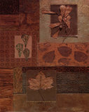 Leaf Collage II Posters por Merri Pattinian