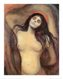 Edvard Munch - Madonna, c.1895 - Reprodüksiyon Edvard Munch - Madonna, c.1895 - Reprodüksiyon