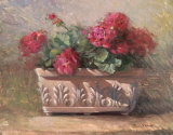 Linda's Geraniums Posters by Paul Mathenia