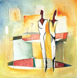 Party of Deux I Poster von Alfred Gockel