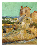 Vieux moulin Affiches par Vincent van Gogh