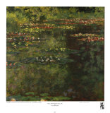 Pool with Waterlilies, 1904 Art by Claude Monet