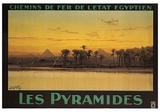 Les Pyramides Prints by M. Tamplough