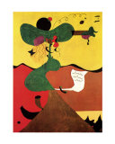 Portrait de Mme Moulin Affiches par Joan Miró