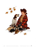 Norman Rockwell - Pride of Parenthood - Art Print Norman Rockwell - Pride of Parenthood - Art Print