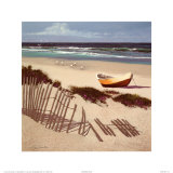 Receding Surf Prints by Lin Seslar