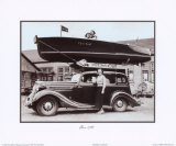 Runabout on Roof Print Runabout on Roof Print