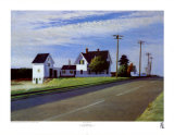 Route 6, Eastham Kunstdruck von Edward Hopper