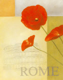 Rome Floral Views Pôsteres por William Verner