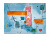 Structure Angulaire Posters par Wassily Kandinsky