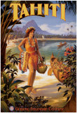 Tahiti Affiche par Kerne Erickson