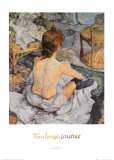 Toilette Poster par Henri de Toulouse-Lautrec