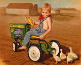 Tracteur Posters par David Lindsley
