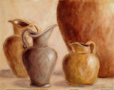 Tuscan Vessels Posters by Carol Robinson