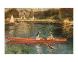 The Seine at Asnieres Posters by Pierre-Auguste Renoir