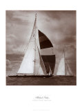 Velsheda gegen Endeavour Poster von Michael Kahn