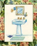Wash Basins and Robes III Prints by Sheila Higton