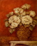 Villa Flora Hydrangeas Art by Pamela Gladding