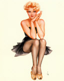 Pin-up de Vargas Affiches par Alberto Vargas