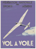 Segelflug Kunstdruck