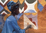 Woman in West Africa Art by Margaret Courtney-Clarke