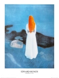 Young Girl on a Jetty Posters by Edvard Munch
