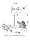 "I still think a simple pedestrian mall would have sufficed." - New Yorker Cartoon Premium Giclee Print by Jack Ziegler