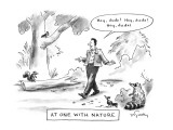 At One With Nature - New Yorker Cartoon Premium Giclee Print by Mike Twohy