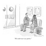 "His underwear was spotless." - New Yorker Cartoon Premium Giclee Print by Danny Shanahan