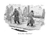 "It's me, Tom—Huck Finn!" - New Yorker Cartoon Premium Giclee Print by Danny Shanahan